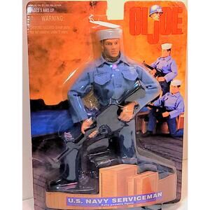 90's Action Figure GI Joe US Navy Service Man NIB
